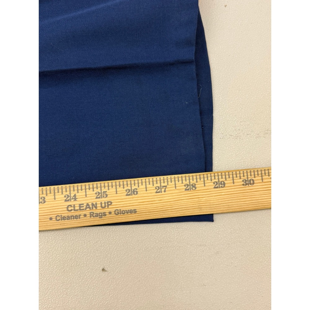 USMC Dress Blues Pants Men 32S Sky Blue Poly Wool Gabardine Red Stripe NCO 8405 - Picture 9 of 11